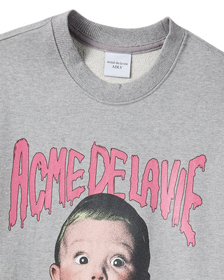 HALLOWEEN SCREAM BOY SWEATSHIRT MELANGE
