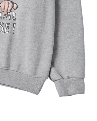 HALLOWEEN SCREAM BOY SWEATSHIRT MELANGE
