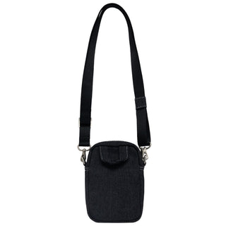 ESSENTIAL DENIM MINI CROSS BAG BLACK