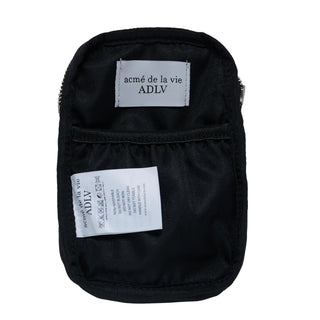 ESSENTIAL DENIM MINI CROSS BAG BLACK
