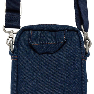 ESSENTIAL DENIM MINI CROSS BAG DARK BLUE