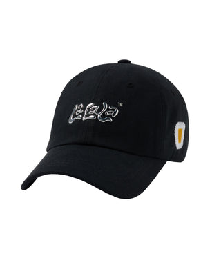 ADLV X LALALA FEST LOGO BALL CAP BLACK