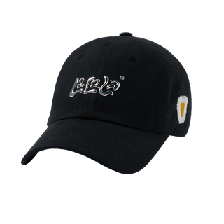 ADLV X LALALA FEST LOGO BALL CAP BLACK