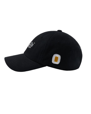 ADLV X LALALA FEST LOGO BALL CAP BLACK