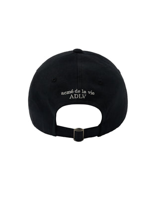 ADLV X LALALA FEST LOGO BALL CAP BLACK