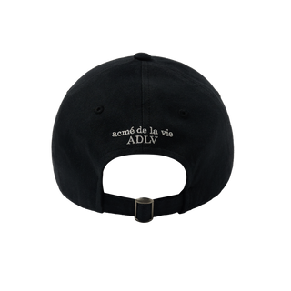 ADLV X LALALA FEST LOGO BALL CAP BLACK
