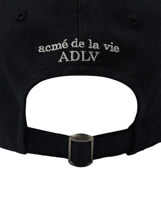 ADLV X LALALA FEST LOGO BALL CAP BLACK