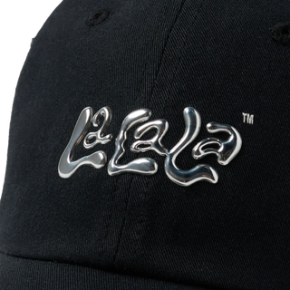 ADLV X LALALA FEST LOGO BALL CAP BLACK
