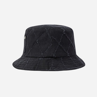 DIAMOND WASHING BUCKET HAT BLACK