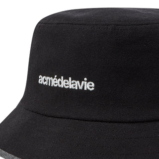 LINE POINT BUCKET HAT BLACK