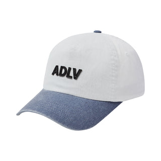 PIGMENT LEATHER PATCH BALL CAP BLUE