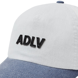 PIGMENT LEATHER PATCH BALL CAP BLUE