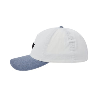 PIGMENT LEATHER PATCH BALL CAP BLUE