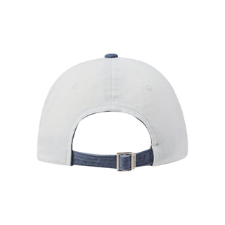 PIGMENT LEATHER PATCH BALL CAP BLUE