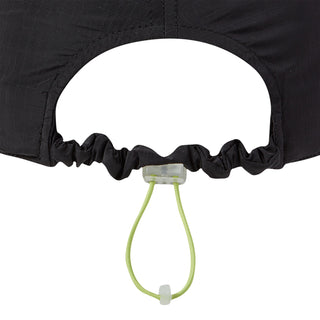 CHECK RIPSTOP STRING BALL CAP BLACK