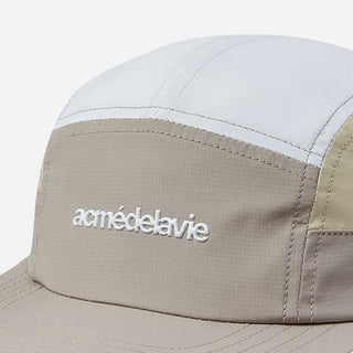 THREE TONE CAMP CAP BEIGE
