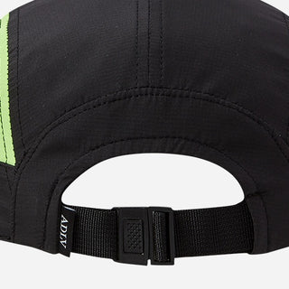 THREE TONE CAMP CAP BLACK