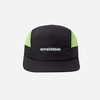 THREE TONE CAMP CAP BLACK