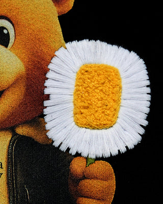 ADLV X LALALA FEST GROOVY AC BEAR HOODIE BLACK