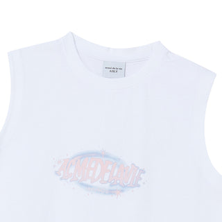 UNIVERSE GRADATION WOMAN SLEEVELESS WHITE