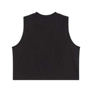 UGLY HEART CROP SLEEVELESS BLACK