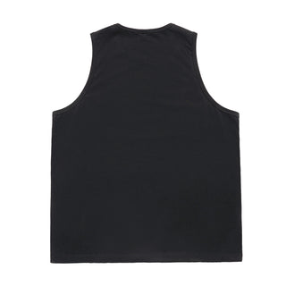 ROUNDING SYMBOL LOGO SLEEVELESS BLACK