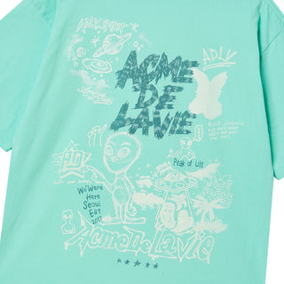 ALIEN UNIVERSE SHORT SLEEVE T-SHIRT EMERALD GREEN