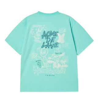 ALIEN UNIVERSE SHORT SLEEVE T-SHIRT EMERALD GREEN