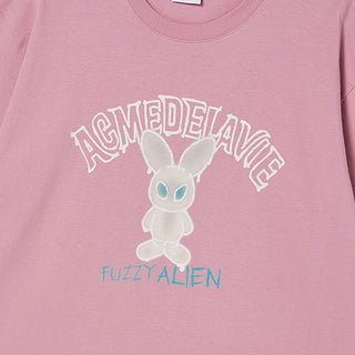 BLUR ALIEN SHORT SLEEVE T-SHIRT LIGHT PINK