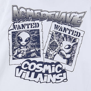 COSMIC VILLAIN SHORT SLEEVE T-SHIRT WHITE