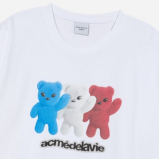 FRENCH ALIEN SHORT SLEEVE T-SHIRT WHITE