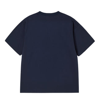 NEON ALIEN RABBIT SHORT SLEEVE T-SHIRT DARK NAVY