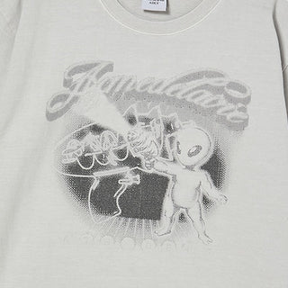 PIGMENT SHOOTING ALIEN SHORT SLEEVE T-SHIRT LIGHT GRAY