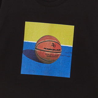 SQUARE BASKETBALL SHORT SLEEVE T-SHIRT BLACK