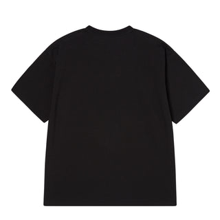 SQUARE BASKETBALL SHORT SLEEVE T-SHIRT BLACK