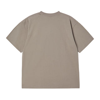 SQUARE BASKETBALL SHORT SLEEVE T-SHIRT LIGHT COCOA