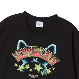 STAR RABBIT SHORT SLEEVE T-SHIRT BLACK