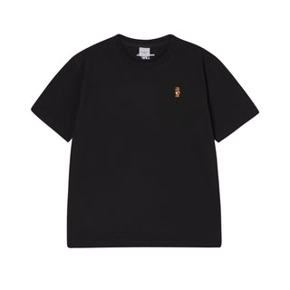 WOMAN STAND AC BEAR SHORT SLEEVE T-SHIRT BLACK