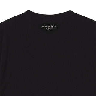 WOMAN STAND AC BEAR SHORT SLEEVE T-SHIRT BLACK