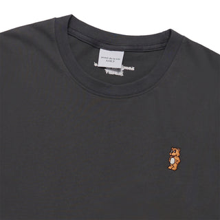 WOMAN STAND AC BEAR SHORT SLEEVE T-SHIRT CHARCOAL
