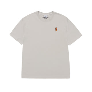 WOMAN STAND AC BEAR SHORT SLEEVE T-SHIRT LIGHT GRAY