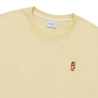 WOMAN STAND AC BEAR SHORT SLEEVE T-SHIRT LIGHT YELLOW