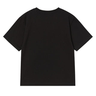 KIDS STAR BEAR SHORT SLEEVE T-SHIRT BLACK