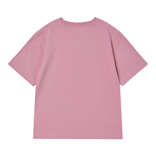 KIDS SOLO RABBIT ALIEN SHORT SLEEVE T-SHIRT LIGHT PINK