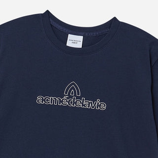 ROUNDING SYMBOL LOGO SHORT SLEEVE T-SHIRT DARK NAVY