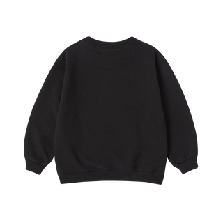 KIDS BOX BASIC LOGO SWEATSHIRT BLACK