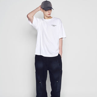 CONTRAST STITCH NYLON BALL CAP CHARCOAL