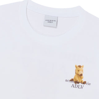 HORSE BASIC LOGO SHORT SLEEVE T-SHIRT WHITE