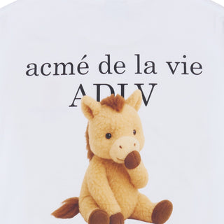 HORSE BASIC LOGO SHORT SLEEVE T-SHIRT WHITE