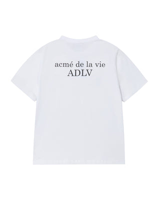 WOMAN BASIC AC BEAR SHORT SLEEVE T-SHIRT WHITE